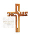 Carved Jesus Olive Wood Cross